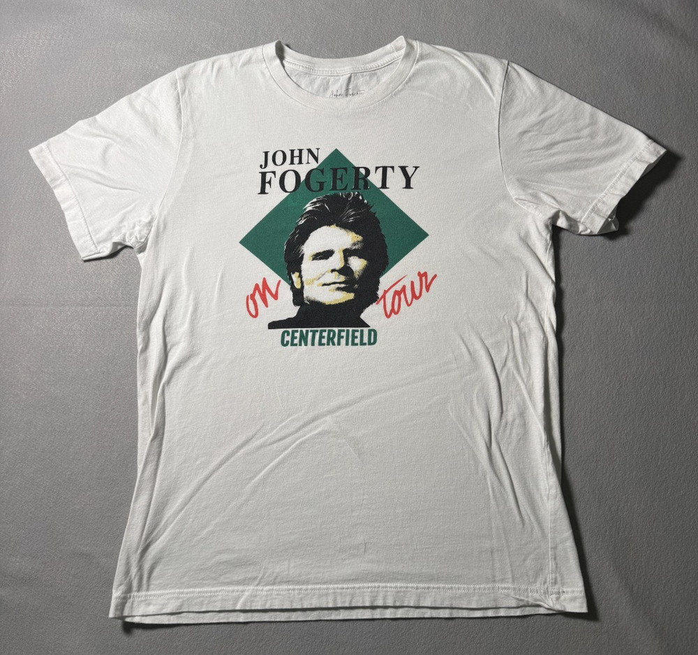 John Fogerty Centerfield On Tour T-Shirt Size Large